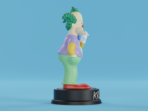 Krusty the Clown Modelo de impresión 3D