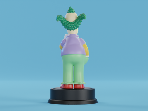 Krusty the Clown Modelo de impresión 3D