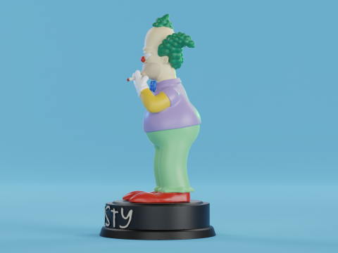 Krusty the Clown Modelo de impresión 3D