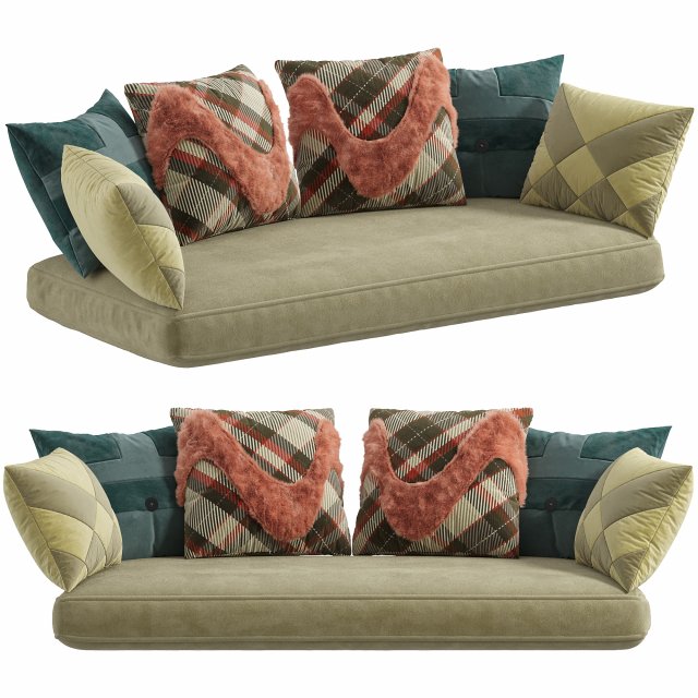 Decor Pillow 3D मॉडल .c4d .max .obj .3ds .fbx .stl .blend 
