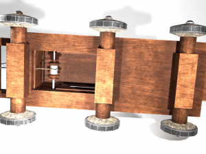 Medieval Siege Ladder - High Detail 3D मॉडल