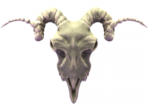 Ram Skull 3Dモデル