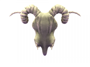 Ram Skull 3D Model