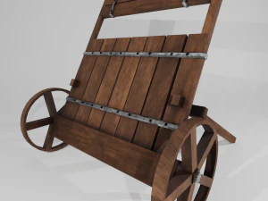Medieval Shield for Archers - Low Poly 3D Model