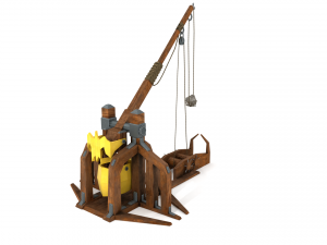 Trebuchet 3D Model