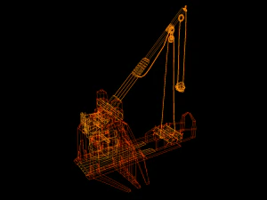 Trebuchet 3D Model