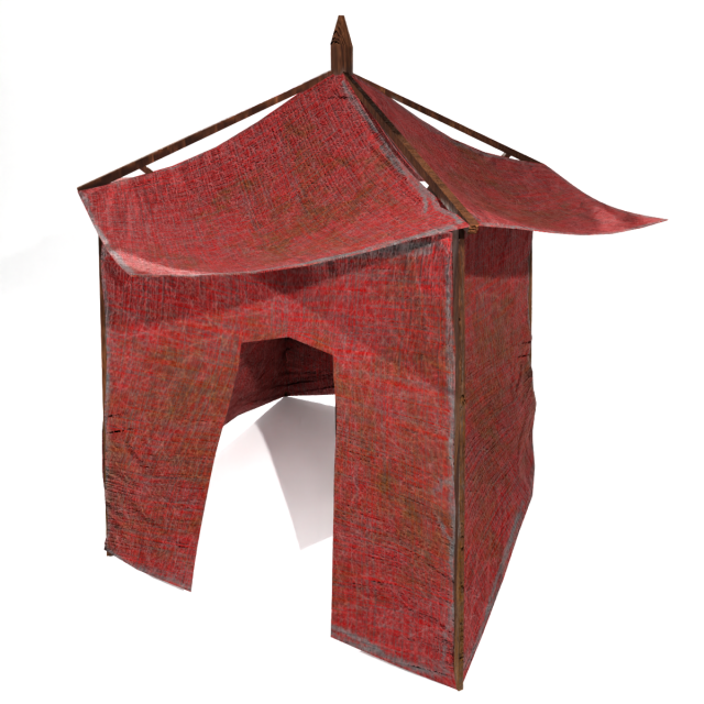 Medieval Camp - Detailed with 4K Textures Model 3D .c4d .max .obj .3ds .fbx .stl .blend
