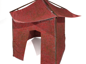 Medieval Camp - Detailed with 4K Textures 3D Model