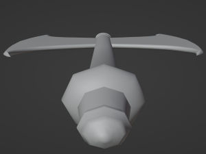 Medieval Double-Edged Axe 3D Model