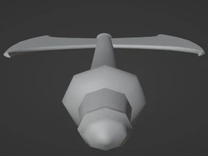 Medieval Double-Edged Axe 3D Model