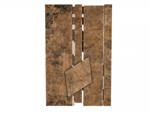 Medieval Wooden Wall - Low Poly 3D Model