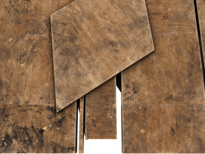Medieval Wooden Wall - Low Poly 3D Model