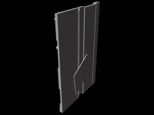 Medieval Wooden Wall - Low Poly 3D Model