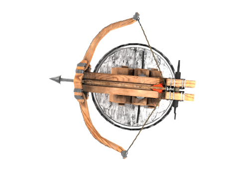 Medieval Siege Weapons Pack Game-Ready s 3D Model