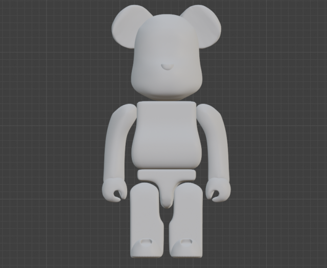Bearbrick 3D 模型 .c4d .max .obj .3ds .fbx .stl .blend 