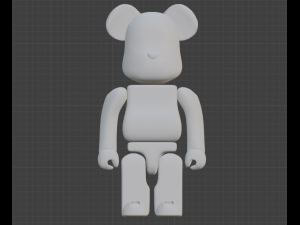 Bearbrick 3Dモデル