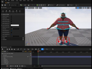 Cartoon Man Rigged 3D Model