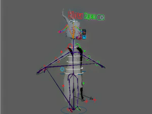 Cartoon Deer Rigged 3D Model