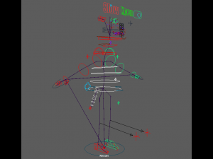 Cartoon Camel Rigged 3D-Modell