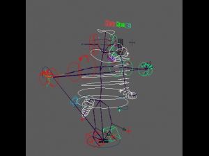 Cartoon Elephant Rigged 3D Модель