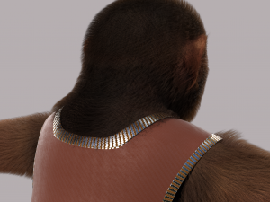 Cartoon Monkey Rigged 3D मॉडल