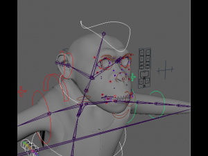 Cartoon Monkey Rigged 3D मॉडल