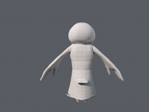 Cartoon OWl Rigged 3Dモデル