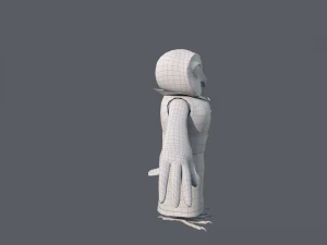 Cartoon OWl Rigged 3D Model