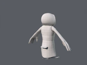 Cartoon OWl Rigged 3D Model