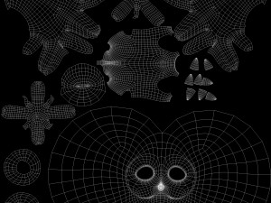 Cartoon OWl Rigged 3Dモデル