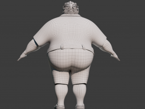 Cartoon Man NoRig Modèle 3D