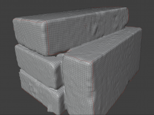 Pile Of Bricks - 8K UHD 3D Модель