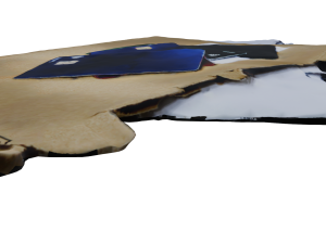 Open Envelopes And Credit Cards - UHD 3D Scan Model 3D 模型
