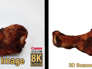 Chicken Leg - 8K UHD 3D Scan Model 3D मॉडल