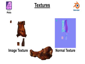 Chicken Leg - 8K UHD 3D Scan Model 3D Model