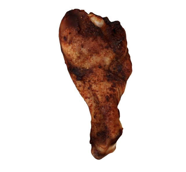 Chicken Leg - 8K UHD 3D Scan Model 3D मॉडल .c4d .max .obj .3ds .fbx .stl .blend 
