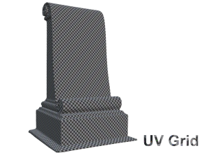 Old Gravestone - 8K UHD 3D Scan Model 3D मॉडल