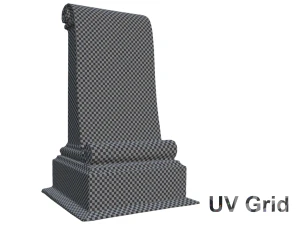 Old Gravestone - 8K UHD 3D Scan Model 3D Model