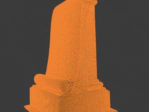 Old Gravestone - 8K UHD 3D Scan Model 3D Model