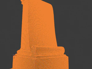 Old Gravestone - 8K UHD 3D Scan Model 3D Model