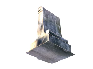 Old Gravestone - 8K UHD 3D Scan Model 3D Model