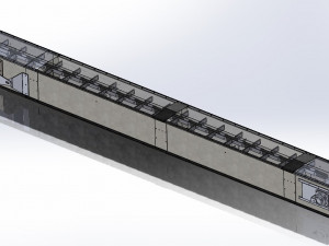 Chain conveyor 3D Model