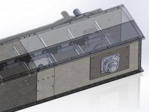 Chain conveyor 3D Модель