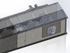 Chain conveyor 3D Model