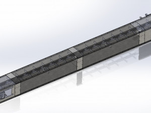 Chain conveyor 3D Модель