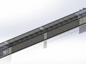 Chain conveyor 3D Model