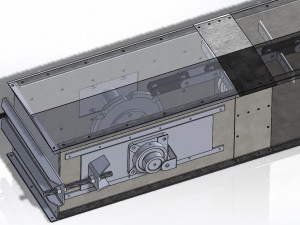 Chain conveyor 3D Модель