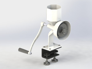 Hand mill 3D Model