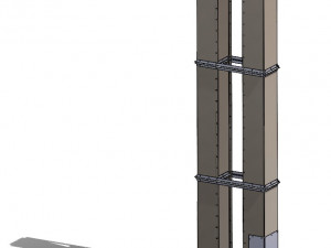 Bucket Elevator 150t-h 3D Модель
