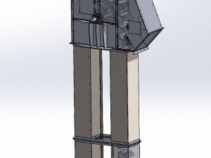 Bucket Elevator 150t-h 3D Модель